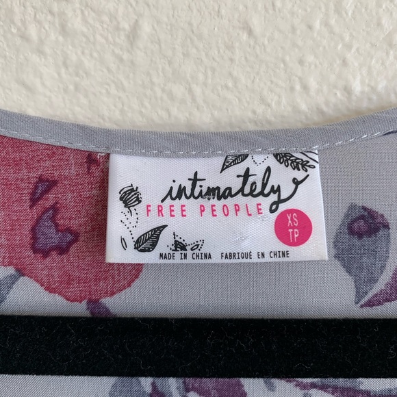 Intimately Free People | Floral Trapeze Slip - Picture 3 of 8